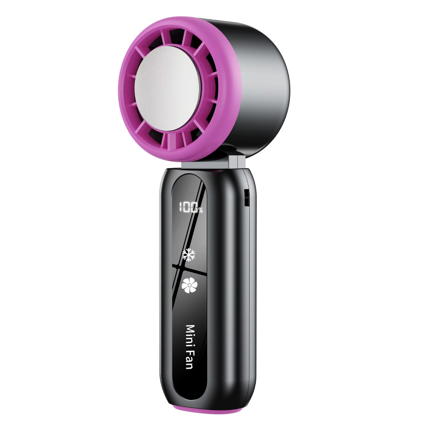 Ice Cooling Fan - Foldable Mini Fan - Indoor and Outdoor Use