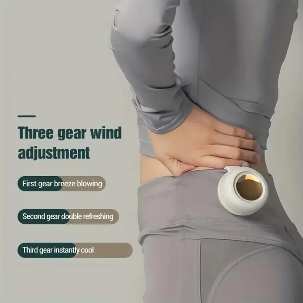 Mini Clip-on Fan - Handsfree Bladeless