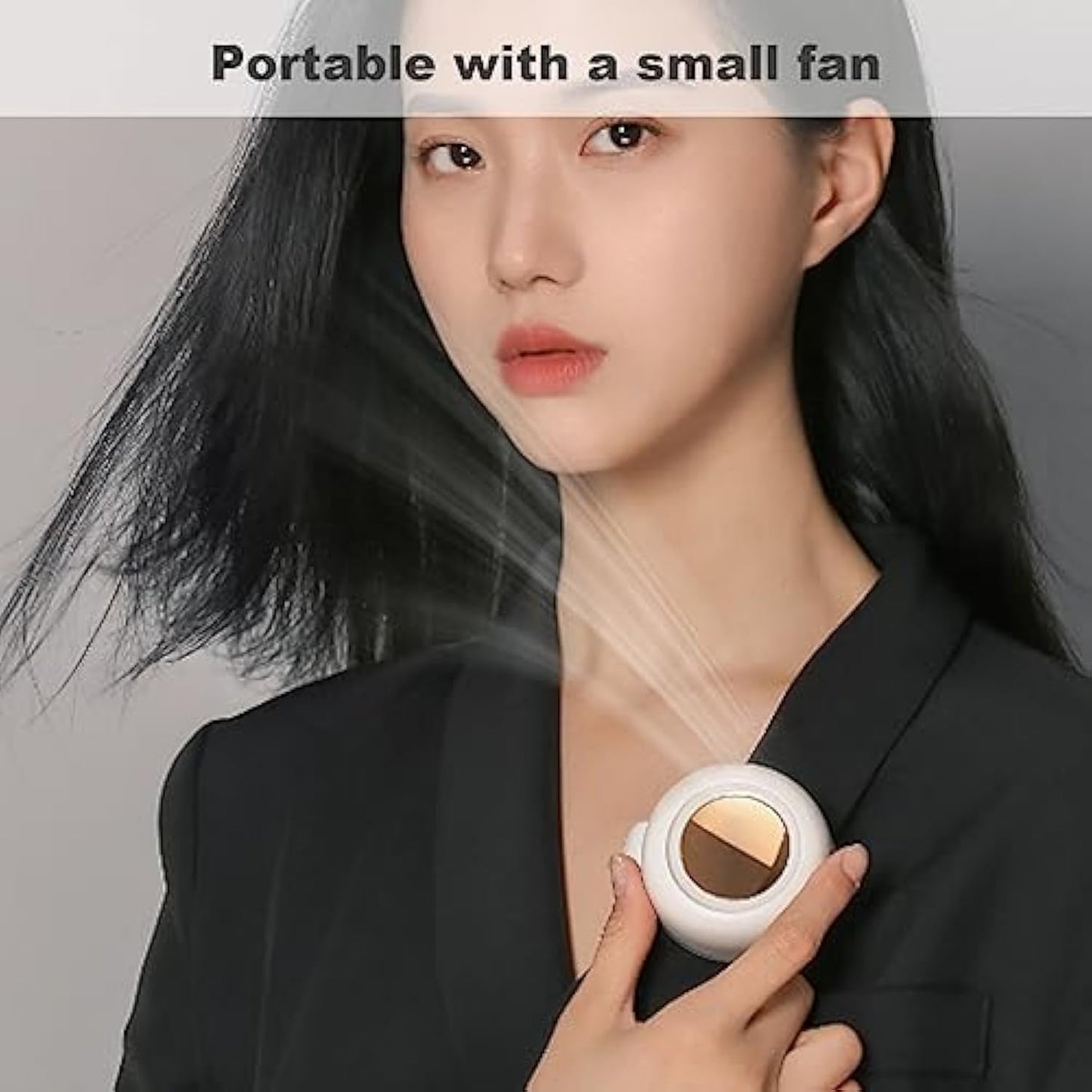 Mini Clip-on Fan - Handsfree Bladeless