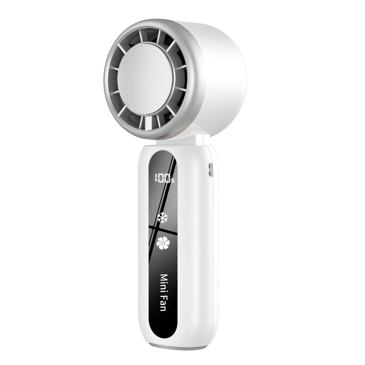 Ice Cooling Fan - Foldable Mini Fan - Indoor and Outdoor Use