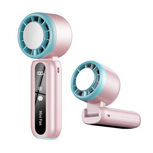 Ice Cooling Fan - Foldable Mini Fan - Indoor and Outdoor Use
