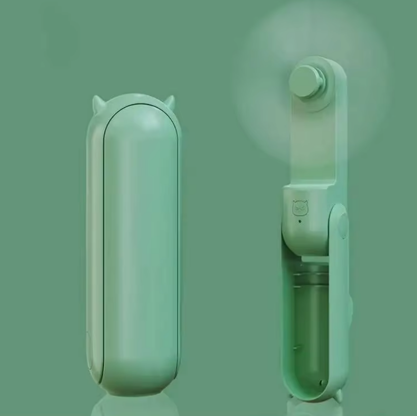 2-in-1 Mini Fan - Portable Charger - Power Bank