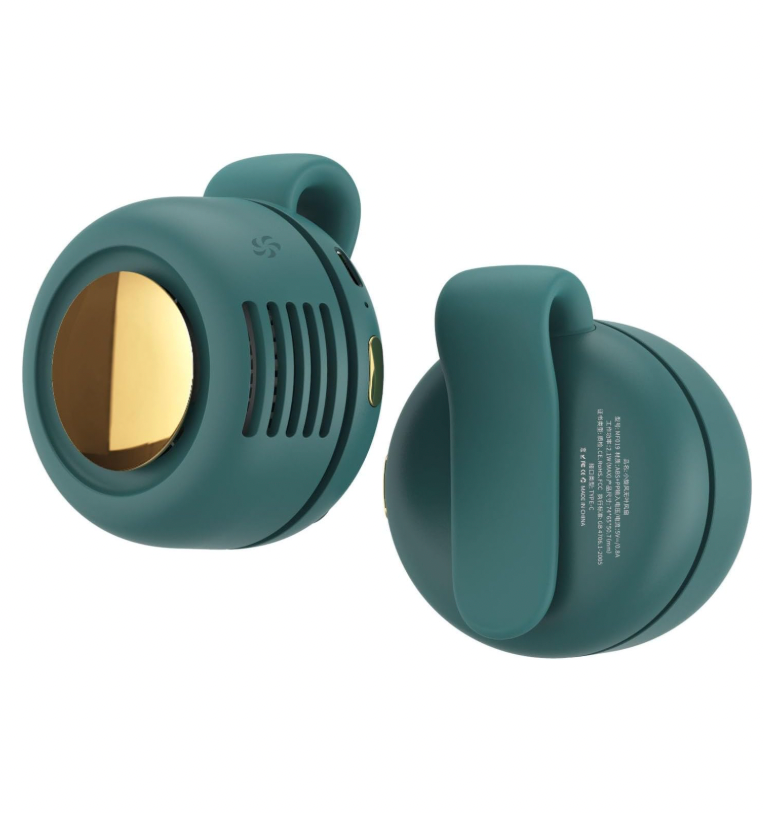 Mini Clip-on Fan - Handsfree Bladeless