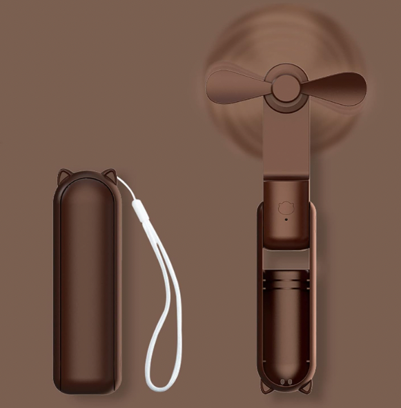 2-in-1 Mini Fan - Portable Charger - Power Bank