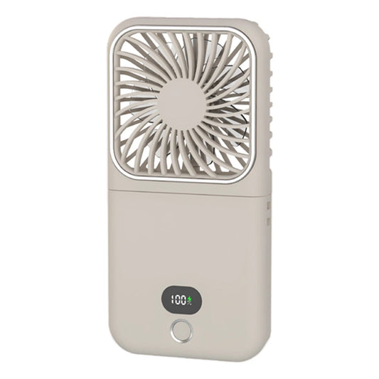 3-in-1 Mini Fan - Portable Charger - Mirror - Digital Display