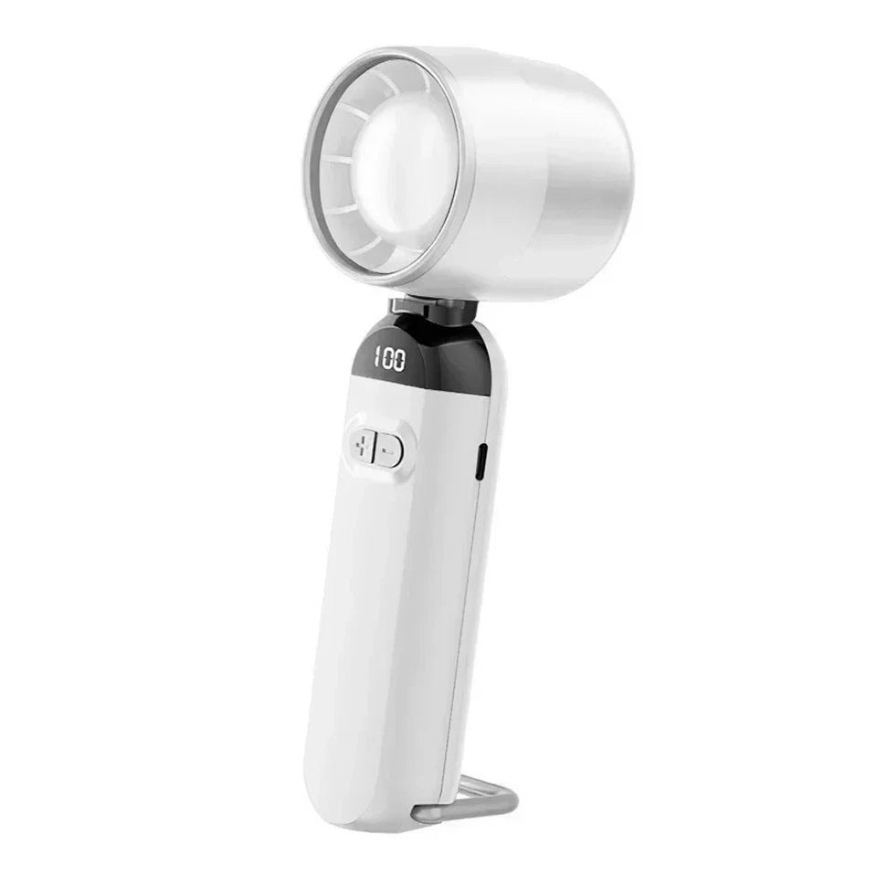 Foldable Handheld Fan - Foldable Design - Bladeless Fan